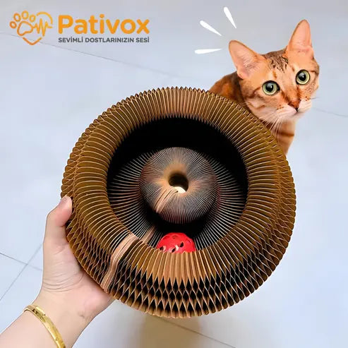 Pativox™ Akıllı Tırmalama ve Oyun Yatağı PATİVOX